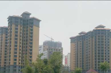 老城美伦水岸花园 石头漆 